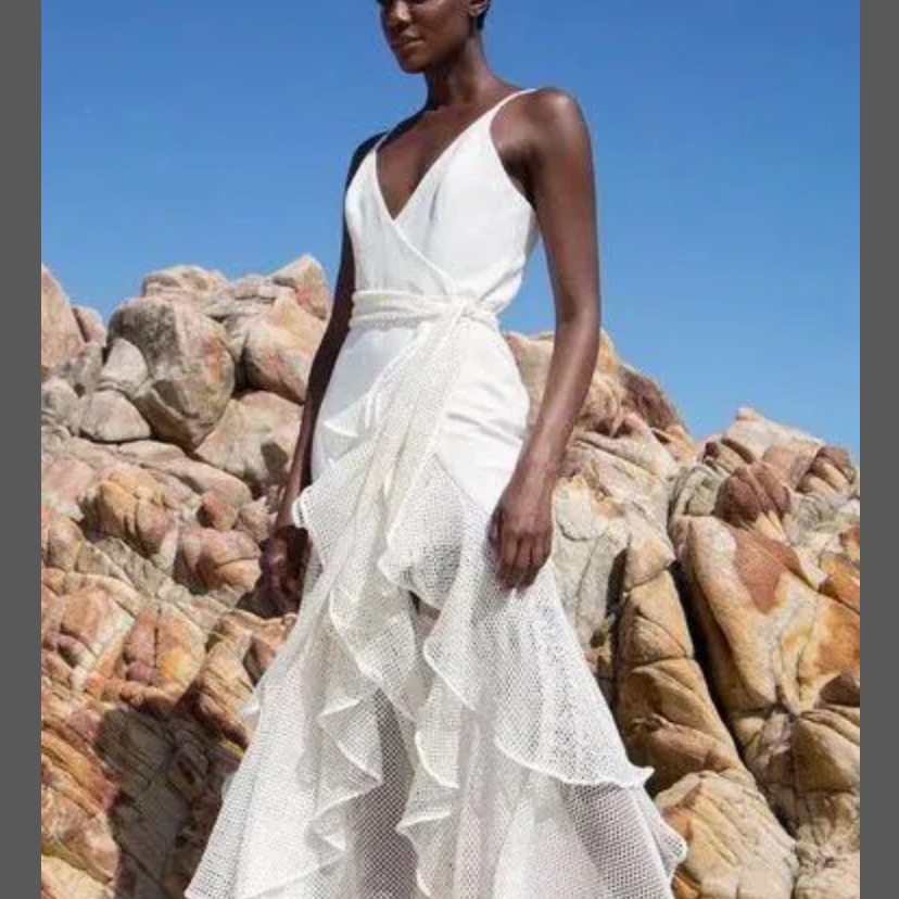 Patbo White Maxi Dress
